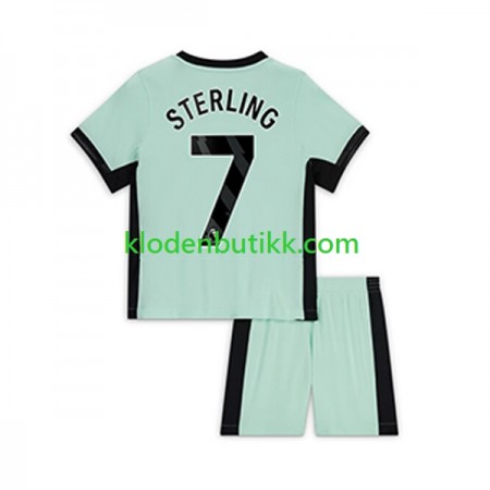 Chelsea Raheem Sterling 7 Barn Tredje Fotballdrakt 2023/24 Kortermet